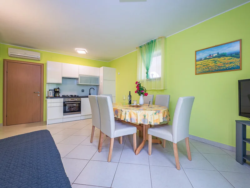 Apartman 2 – Schlafzimmer mit Doppelbett
